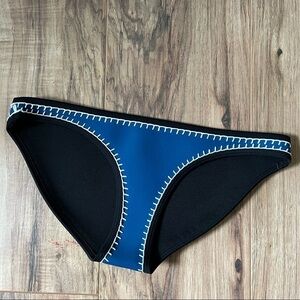 Triangl Crochet Blue Bikini Bottoms